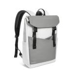 Rucsac pentru laptop Tomtoc Slash T64 compatibil cu laptop 14 inch, Capacitate 18L, 44 × 31 × 14 cm, Gri / Alb 3 - lerato.ro