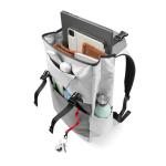 Rucsac pentru laptop Tomtoc Slash T64 compatibil cu laptop 14 inch, Capacitate 18L, 44 × 31 × 14 cm, Gri / Alb 5 - lerato.ro
