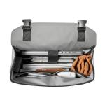 Rucsac pentru laptop Tomtoc Slash T64 compatibil cu laptop 14 inch, Capacitate 18L, 44 × 31 × 14 cm, Gri / Alb 7 - lerato.ro