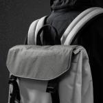 Rucsac pentru laptop Tomtoc Slash T64 compatibil cu laptop 14 inch, Capacitate 18L, 44 × 31 × 14 cm, Gri / Alb 9 - lerato.ro
