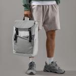 Rucsac pentru laptop Tomtoc Slash T64 compatibil cu laptop 14 inch, Capacitate 18L, 44 × 31 × 14 cm, Gri / Alb 11 - lerato.ro