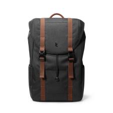 Rucsac pentru laptop Tomtoc VintPack TA1 compatibil cu laptop 15.6 inch, Capacitate 20L, 45 × 30 × 15 cm, Negru