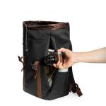 Rucsac pentru laptop Tomtoc VintPack TA1 compatibil cu laptop 15.6 inch, Capacitate 20L, 45 × 30 × 15 cm, Negru 6 - lerato.ro