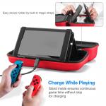 Husa tomtoc Nintendo Switch Travel Case compatibila cu Nintendo Switch, Rosu 5 - lerato.ro
