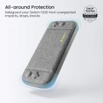 Husa Tomtoc Switch compatibila cu Nintendo Switch OLED, Gri 8 - lerato.ro