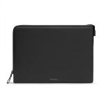 Husa din nailon Tomtoc Voyage A16 compatibila cu laptop 16 inch, Negru 3 - lerato.ro