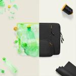 Set husa laptop 16 inch si husa pentru accesorii Tomtoc Sleeve, 35.6 × 24.9 × 1.7 cm, Negru 8 - lerato.ro