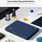 Husa Tomtoc Sleeve compatibila cu laptop 14 inch, Dark Blue 7 - lerato.ro