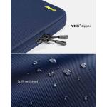 Set husa laptop 14 inch si husa pentru accesorii Tomtoc Sleeve, Navy Blue 8 - lerato.ro
