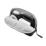 Set husa laptop 14 inch si husa pentru accesorii Tomtoc Sleeve, Negru 6 - lerato.ro