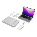 Husa Tomtoc Sleeve compatibila cu laptop 14 inch, Gri 8 - lerato.ro