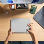 Husa Tomtoc Sleeve compatibila cu laptop 14 inch, Gri 9 - lerato.ro