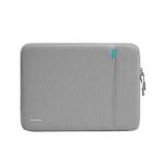 Set husa laptop 14 inch si husa pentru accesorii Tomtoc Sleeve, Gri 7 - lerato.ro