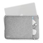 Husa Tomtoc Sleeve compatibila cu laptop 14 inch, Dark Grey 5 - lerato.ro
