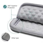 Husa Tomtoc Sleeve compatibila cu laptop 14 inch, Dark Grey 10 - lerato.ro