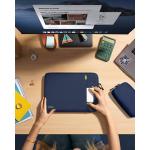 Set husa laptop 16 inch si husa pentru accesorii Tomtoc Sleeve, Navy Blue 9 - lerato.ro
