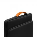 Geanta universala Tomtoc Briefcase compatibila cu laptop 14 inch, Negru 4 - lerato.ro