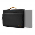 Geanta universala Tomtoc Briefcase compatibila cu laptop 14 inch, Negru 6 - lerato.ro