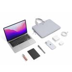 Geanta Tomtoc Light A21 Dual-color Slim compatibila cu laptop 13.5 inch, Albastru 9 - lerato.ro