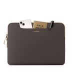 Geanta Tomtoc Light A21 Dual-color Slim compatibila cu laptop 13.5 inch, Bej 5 - lerato.ro