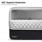 Husa Tomtoc Defender A13 compatibila cu laptop 13 inch, Negru 3 - lerato.ro