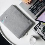 Husa laptop Tomtoc Sleeve compatibila cu laptop 15/16 inch, Grey 8 - lerato.ro