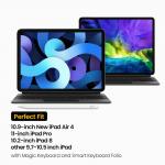 Husa Tomtoc Sleeve compatibila cu iPad Pro 11 inch / iPad 2020/ iPad Air 10.9 inch, Gri 6 - lerato.ro