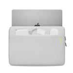 Husa laptop Tomtoc Sleeve compatibila cu laptop 13/14 inch, Light Grey 4 - lerato.ro