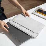 Husa laptop Tomtoc Sleeve compatibila cu laptop 13/14 inch, Light Grey 8 - lerato.ro