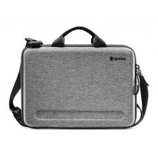Geanta universala Tomtoc Smart Messenger compatibila cu laptop 13 inch, Gri