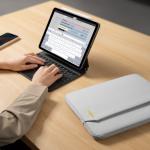 Husa Tomtoc Sleeve compatibila cu iPad Pro 11 inch / iPad 10.9 inch, Light Grey 9 - lerato.ro