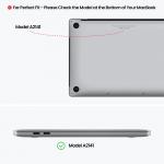 Husa Tomtoc Sleeve compatibila cu laptop 16 inch, Gri / Maro 7 - lerato.ro