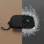 Organizator multifunctional pentru accesorii Tomtoc Light T12, Marime M, 1.8L, 24.5 × 7 × 13 cm, Negru 11 - lerato.ro