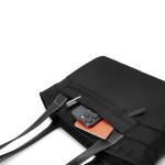 Geanta de umar Versatile T23, Capacitate 10L, 41 × 29.8 × 11 cm, Compartiment pentru laptop de maxim 14 inch, Negru 12 - lerato.ro