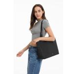 Geanta de umar Versatile T23, Capacitate 10L, 41 × 29.8 × 11 cm, Compartiment pentru laptop de maxim 14 inch, Negru 20 - lerato.ro
