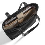 Geanta de umar Versatile T23, Capacitate 10L, 41 × 29.8 × 11 cm, Compartiment pentru laptop de maxim 14 inch, Negru 7 - lerato.ro