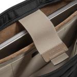 Geanta de umar Versatile T23, Capacitate 10L, 41 × 29.8 × 11 cm, Compartiment pentru laptop de maxim 14 inch, Negru 9 - lerato.ro