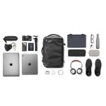 Rucsac pentru calatorii Tomtoc Navigator T66 compatibil cu laptop 17 inch, Capacitate 40L, 52 × 34 × 23 cm, Negru 12 - lerato.ro
