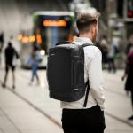 Rucsac pentru calatorii Tomtoc Navigator T66 compatibil cu laptop 17 inch, Capacitate 40L, 52 × 34 × 23 cm, Negru 14 - lerato.ro