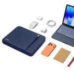 Husa Tomtoc Defender A13 compatibila cu Macbook Neo 13 inch 2026, Navy Blue 15 - lerato.ro