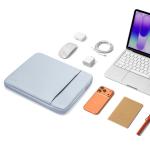 Husa Tomtoc Defender A13 compatibila cu Macbook Neo 13 inch 2026, Mist Blue 16 - lerato.ro