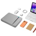 Husa Tomtoc Defender A13 compatibila cu Macbook Neo 13 inch 2026, Gri 12 - lerato.ro
