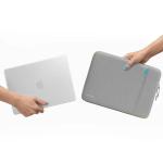 Husa Tomtoc Defender A13 compatibila cu Macbook Neo 13 inch 2026, Gri 11 - lerato.ro