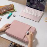 Husa Tomtoc Defender A13 compatibila cu Macbook Neo 13 inch 2026, Roz 12 - lerato.ro