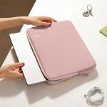 Husa Tomtoc Defender A13 compatibila cu Macbook Neo 13 inch 2026, Roz 13 - lerato.ro