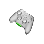 Carcasa Tomtoc ArmorCase G26 compatibila cu controller Xbox X/S Series, Transparent 5 - lerato.ro