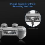 Carcasa Tomtoc ArmorCase G27 compatibila cu controller PlayStation 5 / 5 Pro, Transparent 7 - lerato.ro
