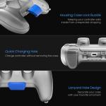 Carcasa Tomtoc ArmorCase G27 compatibila cu controller PlayStation 5 / 5 Pro, Transparent 10 - lerato.ro
