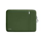 Husa Tomtoc Defender compatibila cu laptop MacBook Pro / Air 13 inch, Waterproof, Verde 2 - lerato.ro