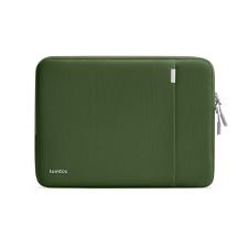 Gadgeturi, Husa Tomtoc Defender compatibila cu laptop MacBook Pro / Air 13 inch, Waterproof, Verde, lerato.ro